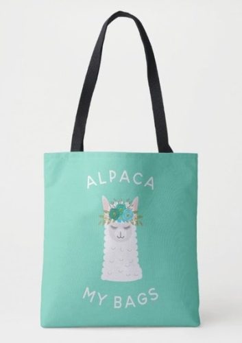 Alpaca My Bags Tote Bag