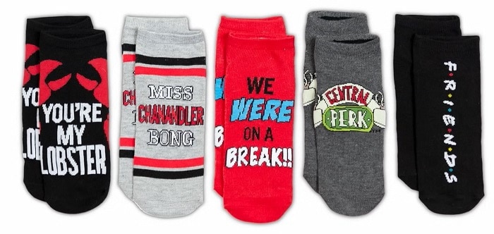 Friends TV Series Quotes Novelty Ankle Socks