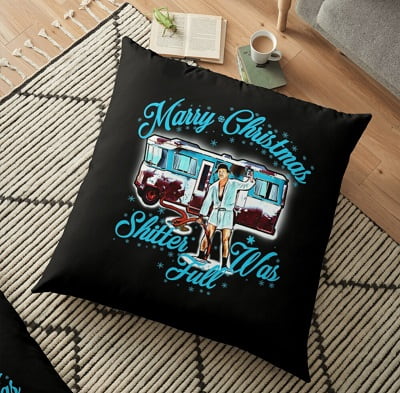 Cousin Eddie - Merry Christmas Shitter Was Full Pillow