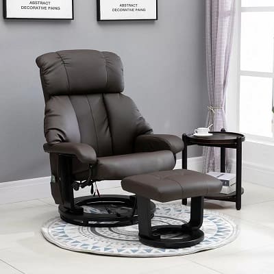 Reclining Massage Chair with Ottoman - Christmas Gifts For Mom