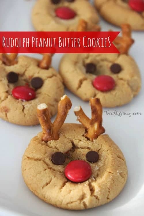 Rudolph Peanut Butter Cookie Recipe