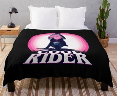 Cool Rider Throw Blanket