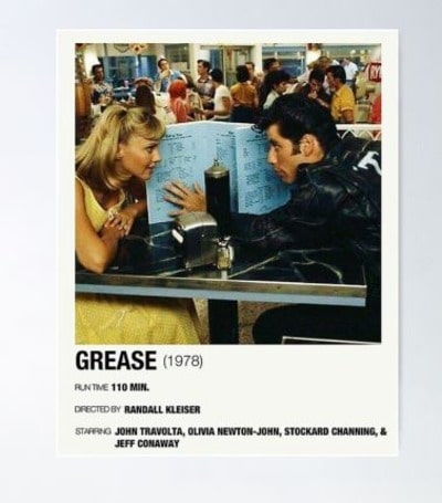 Grease Alternative Film Poster