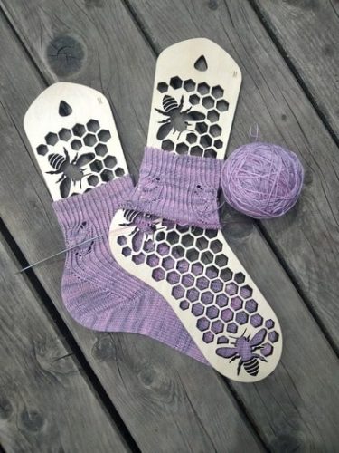 Personalized Bee Sock Blockers