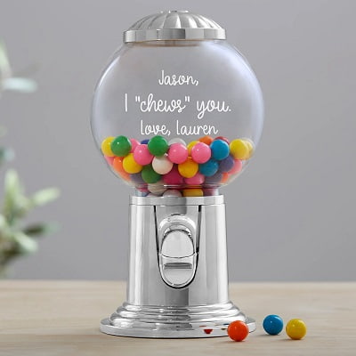 I Chews You Personalized Candy Dispenser
