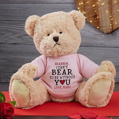 Romantic Personalized Teddy Bear