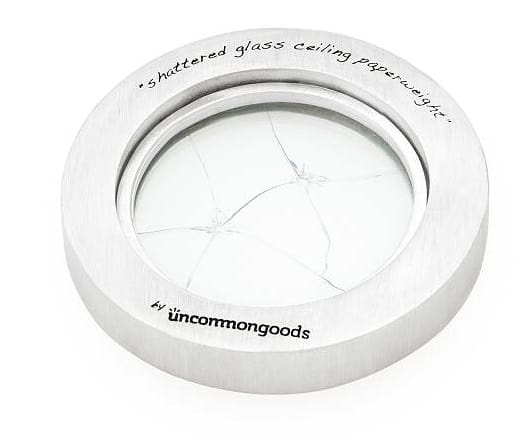 Shattered Glass Ceiling Paperweight - Gifts for The Girl Boss