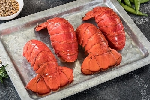  4 (6 OZ) Certified Maine Cold Water Lobster Tails