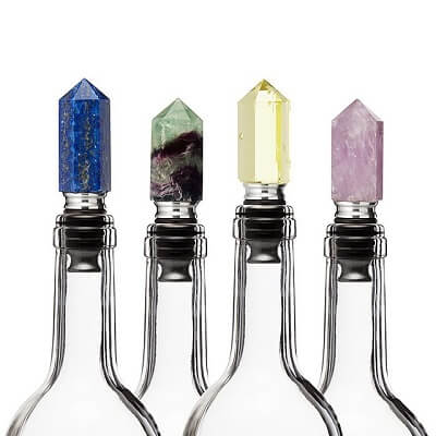 Intention Stone Wine Stoppers