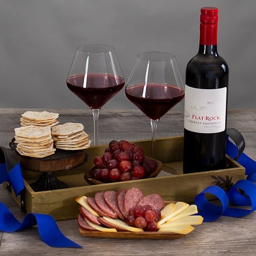 Red Wine Countryside Gift Basket