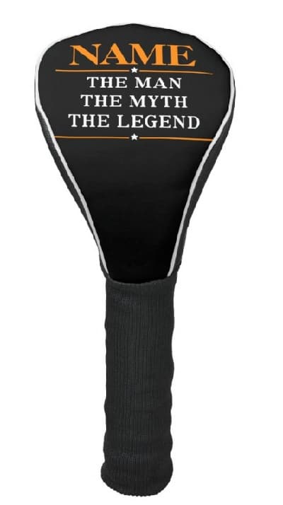 The Man The Myth The Legend Golf Head Cover