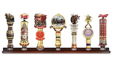 Budweiser Vintage-Style Tap Handles With Display