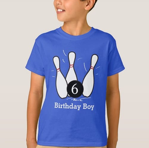 Bowling Birthday Shirt