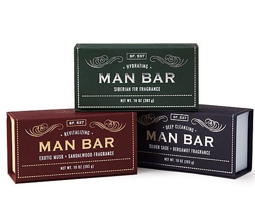 Man Bar Soap Set of 3