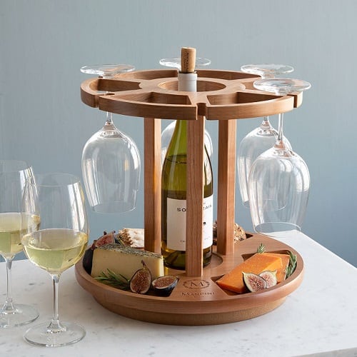Personalized Wine & Cheese Carousel
