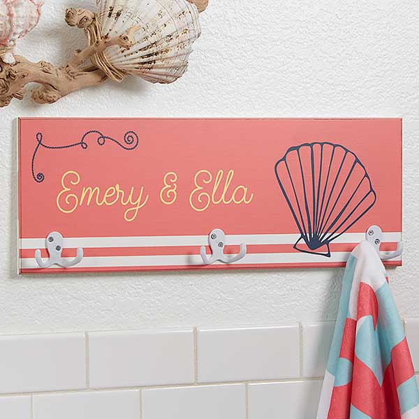 Nautical Personalized Towel Hook