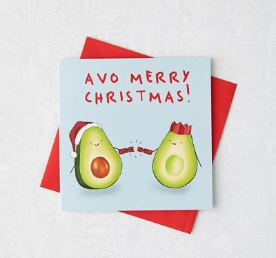 Avo Merry Christmas Card