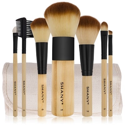 Bamboo Brush Set - Vegan Makeup Brushes