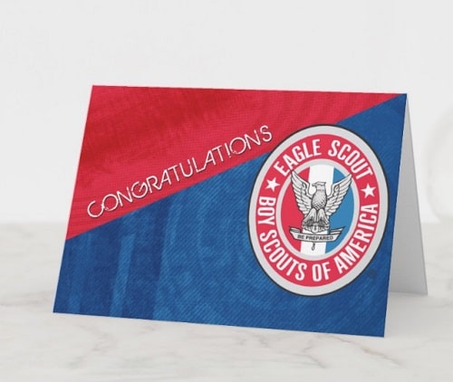 Eagle Scout Congratulation Card