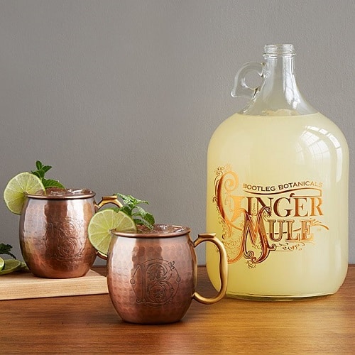 Ginger Beer Making Kit with Copper Mule Mugs
