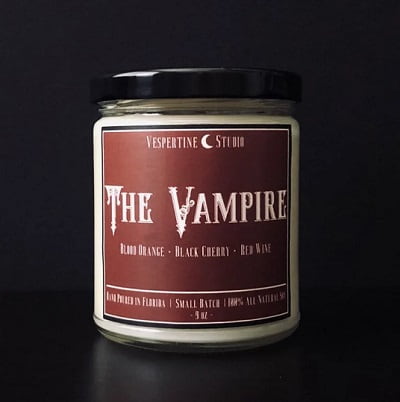 Vampire Candle - Gifts for Vampire Lovers
