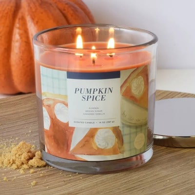 Sonoma Pumpkin Spice Candle Jar