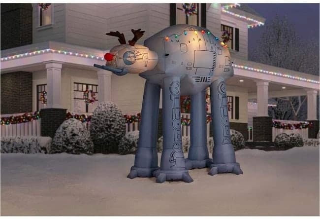 8.5 ft. AT-AT Reindeer Star Wars Christmas Inflatable