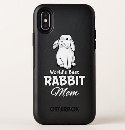 Worlds Best Rabbit Mom Bunny OtterBox Phone Case