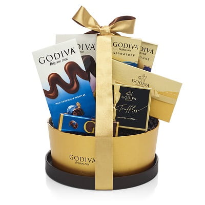 Godiva Signature Chocolate Basket with Classic Ribbon