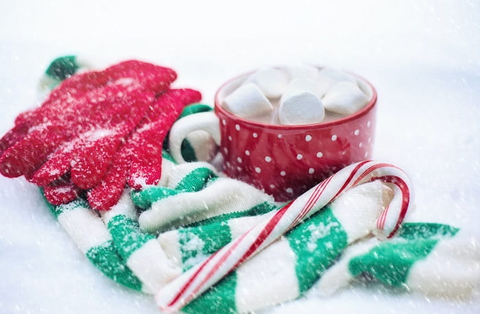 Things To Do on Christmas Day - Drink hot cocoa with mini marshmallows