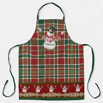 25 Festive Christmas Aprons For Holiday Baking In Style