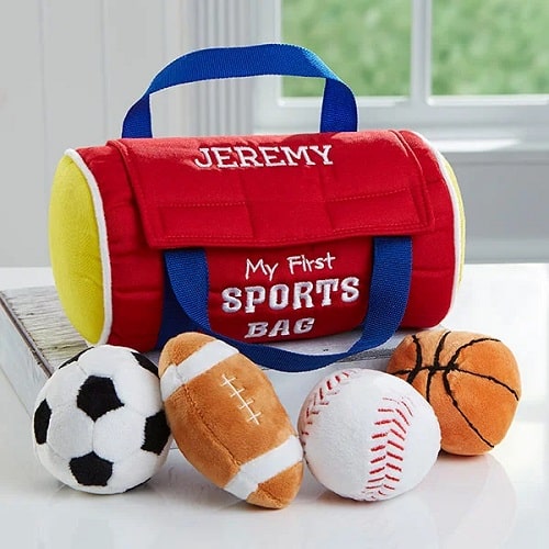 Personalized My First Mini Sports Bag by Baby Gund