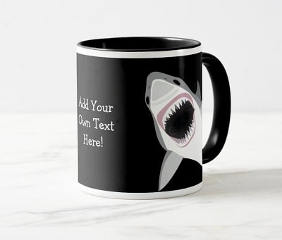 Personalized Shark Mug