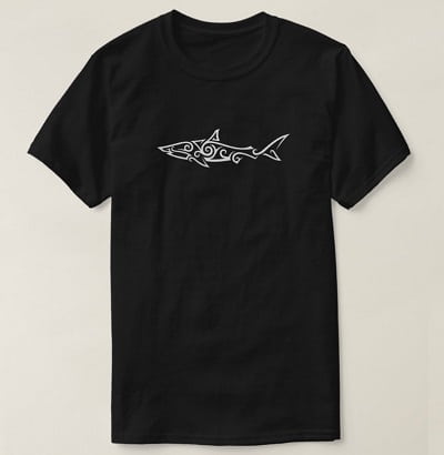 Tribal Shark T-Shirt