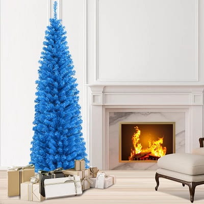 6ft. Blue Artificial Christmas Tree