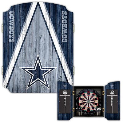 Dallas Cowboys Dartboard Cabinet
