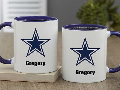 Dallas Cowboys Personalized Coffee Mug