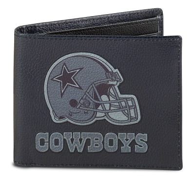 Dallas Cowboys RFID Blocking Leather Wallet