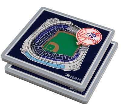 New York Yankees 3D StadiumViews Coasters