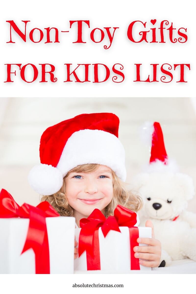 Best Non-Toy Gifts for Kids List