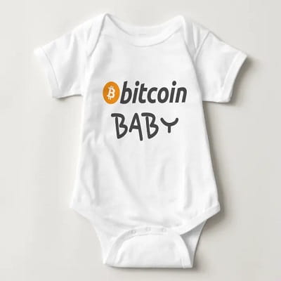 Bitcoin Baby Onesie