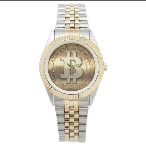 Bitcoin Wrist Watch