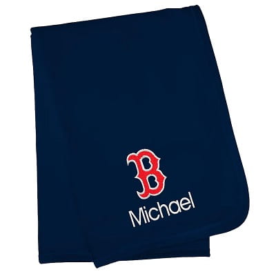 Boston Red Sox Infant Personalized Blanket