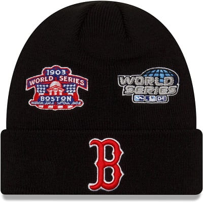 Boston Red Sox New Era Champions Cuffed Knit Hat