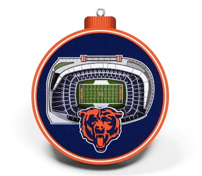 Chicago Bears 3D Stadium Ornament
