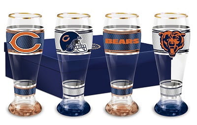Chicago Bears Beer Glasses