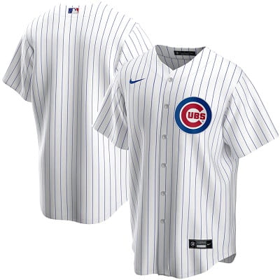 Chicago Cubs Nike Home Replica Team Jersey - White