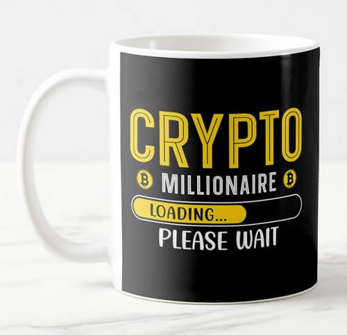 Crypto Millionaire Loading Coffee Mug