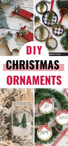 15 Easy DIY Christmas Ornaments