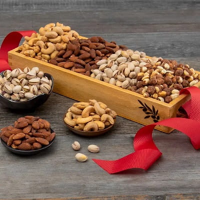 Mendocino County Assorted Nuts Gift Crate
